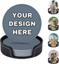 Custom Drink Coasters Set of 6 by YHPHRTA