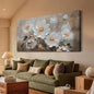 Anolyfi Vintage Flowers Canvas Wall Art Decor for Living Room, French Country Farmhouse Gallery Decorative Painting Large Artwork Picture for Hallway Bedroom Kitchen Office Home Decor 40"x20"