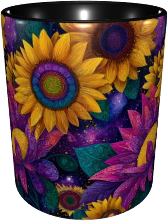 Sunflower Coffee Mug 11 Ounce Mugs Ceramic Tea Cup Drinking Water Cups | Novelty - Image 2