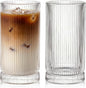 15oz Iced Coffee Cups, Thicken Glass Cups, Glassware Set by hosck