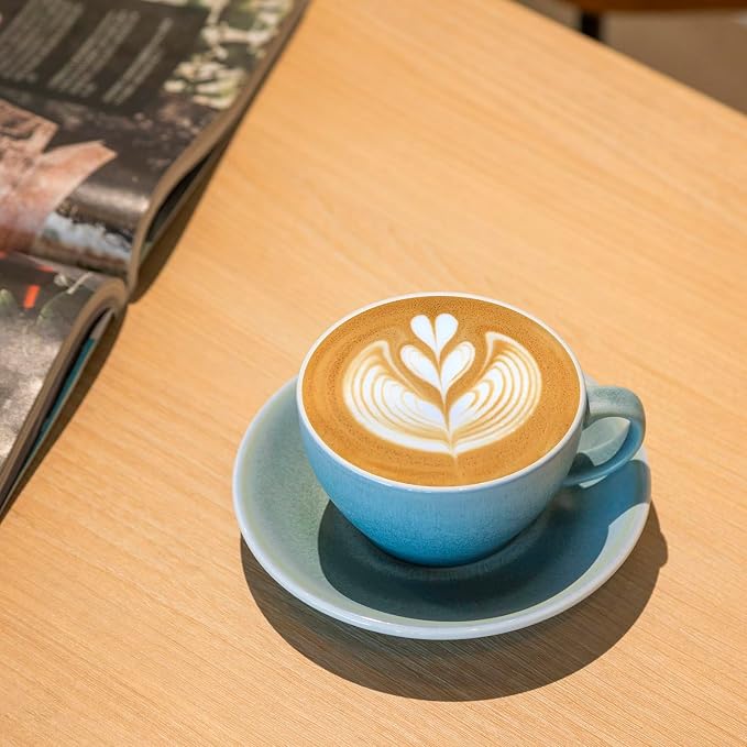 Loveramics Matt Cappuccino Cup, 8 oz Ceramic Latte Art Mug - Image 4