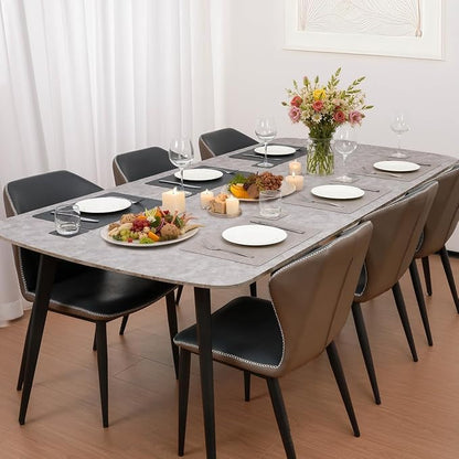 Vinyl Placemats Set of 6, Dual Sided Place Mats - Image 8