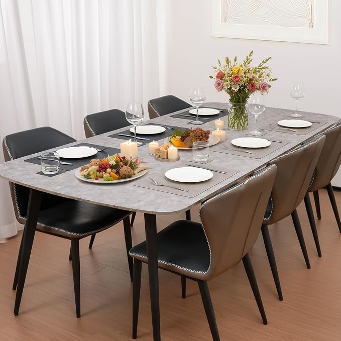 Vinyl Placemats Set of 4, Dual Sided Place Mats - Image 8