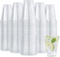 Turbo Bee 200 Pack 12 OZ Clear Plastic Cups, Disposable Crystal Plastic Party by TurboBee