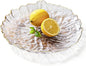Glass Salad Bowl Irregular Lotus Flower Shape Serving Bowls, Mixing Nut Bowls by SYXLTSH