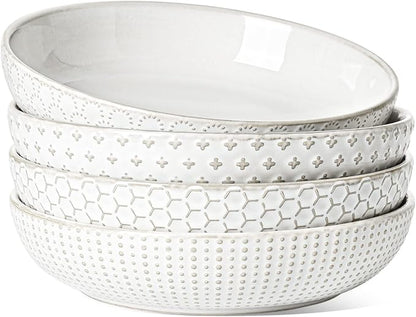 LE TAUCI Pasta Bowl 36 oz, Salad Bowl Serving Plate Bowls, Housewarming Wedding by LETAUCI