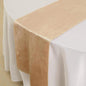 10 pcs 12x108-Inch Champagne Premium Velvet Table Runners Wedding Reception by BalsaCircle