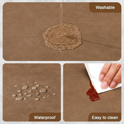 Vinyl Placemats Set of 4, Dual Sided Place Mats - Image 4