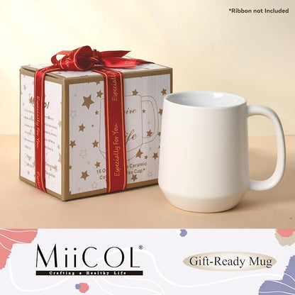 Miicol 16 oz Large Ceramic Coffee Mug, Mulled Drinks Cup, Gift - Image 9