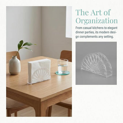 MAGICLULU Transparent Napkin Holder Stand - Image 5