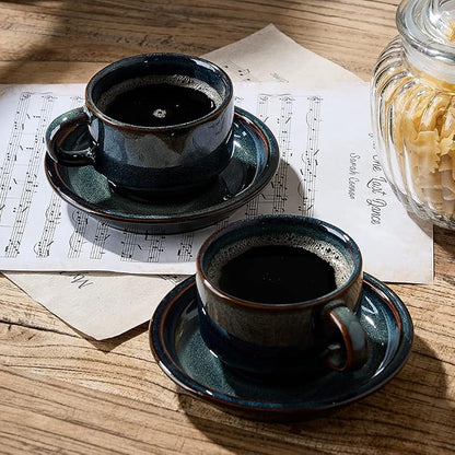 JIEMEI HOME Porcelain Stackable Espresso Cups - Image 6