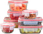 Pyrex Freshlock Glass Food Storage Containers Set | Meal prep containers by Pyrex