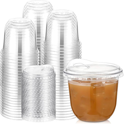 Baderke Clear Plastic Cups by Baderke