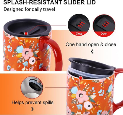 Topadorn 17oz Ceramic Travel Mug - Image 9
