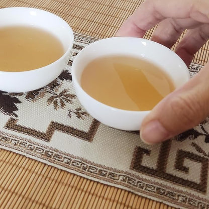 TeaCup 1.8 oz White Porcelain Gongfu Tea cups Ceramics Cups Small Cups Tiny - Image 4
