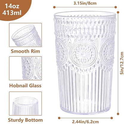 Ciaell 12 Pack Plastic Water Glasses - Image 2