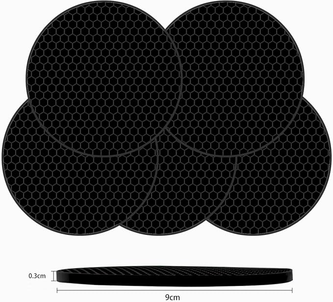 Silicone Non-Slip, Heat Resistant & Water-Trapping Trivet Mats - Image 2