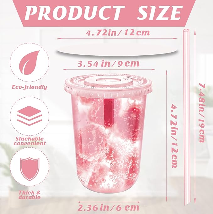 16oz Disposable Stemless Glasses - Image 2