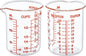 High Borosilicate Glass Measuring Cup-V-Shaped Spout，Glass Measuring Beaker by AckersBORO33