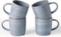 famiware Coffee Mugs Set of 4, Meteor 13 oz Ceramic Mug Cup Set by Famiware