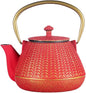Small Cast Iron Tea Kettle for Stovetop Safe, Durable Teapot by YJX