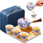 Chinese Tea Set Gongfu Tea Set, Portable Teapot Set by REOWONU