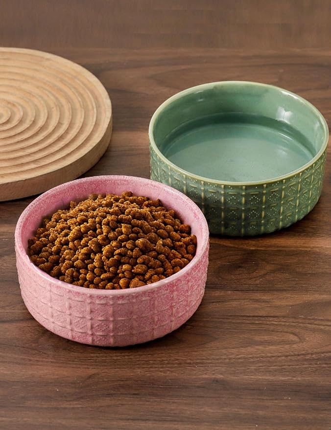 Ceramic Dog Bowl, 6.5 inch Pet Dog Food Bowl Water Bowls, Dogs Dish - Image 7