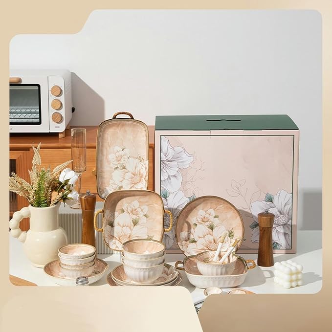 Japanese-style personalized household ceramic tableware, restaurant matching - Image 6
