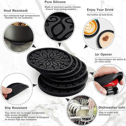 Coasters for Drinks, Silicone - Image 5