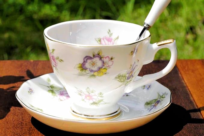 British Bone China Coffee Cup - Image 2