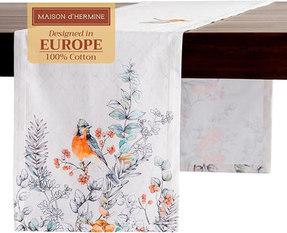Maison d' Hermine Table Runner 100% Cotton 14.50" x 72" | Table Runners 72 by MaisondHermine