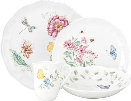 Lenox 817044 Butterfly Meadow 4-Piece Place Setting by Lenox