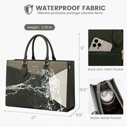 LOVEVOOK Laptop Tote Bag for Women Work Travel, Stylish Teacher Bag Purse - Image 5