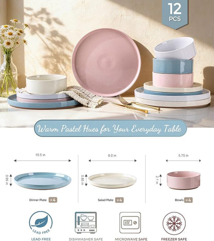 AmorArc Stoneware Dinnerware Sets - Image 2