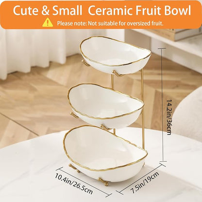 Ceramic Fruit Bowl for Kitchen Counter - Image 3