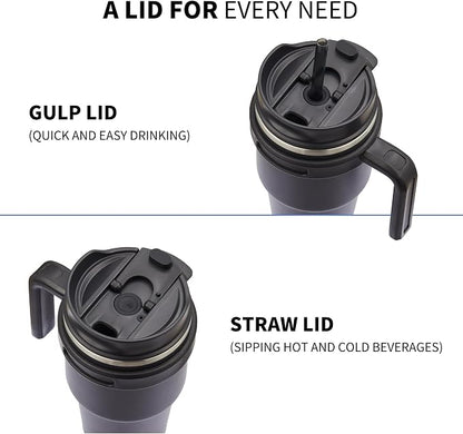 20 oz Insulated Travel Coffee Mug Tumbler - Image 2