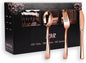300PCS Rose Gold Plastic Silverware, Disposable Cutlery & Utensils | Heavy Duty by N9RTABLEWARE