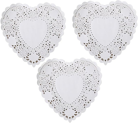 Heart Paper doilies by Tim%26Lin
