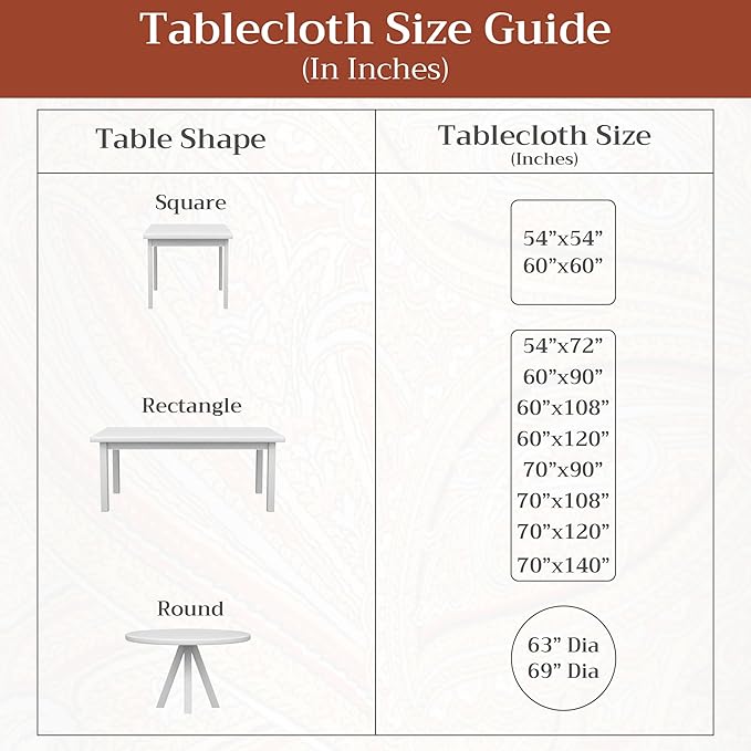 Maison d' Hermine Table Cloth Round Table 100% Cotton 69 Round Inches Tablecloth Reusable Decorative for Dining Room Farmhouse Home Valentines Day Decorations Spring Summer - Melodie Bleue