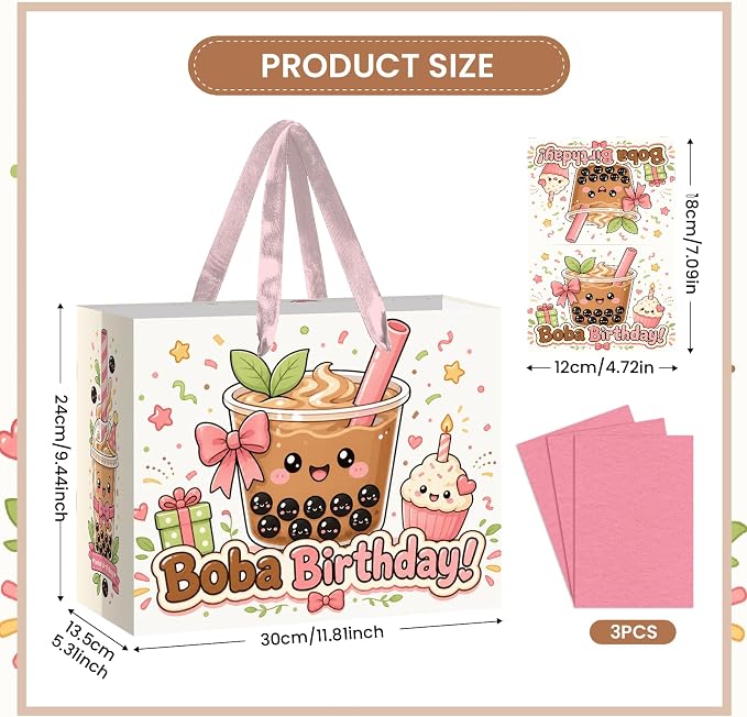 Hkshaoda Bubble Tea Gift Bag - Image 2