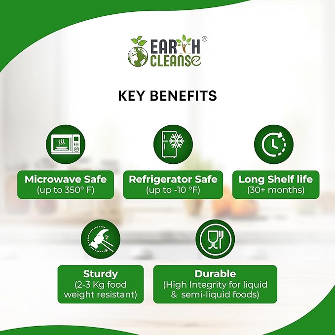Compostable Palm Leaf Plates 10 Inch Round (100 Pack) | Disposable Biodegradable Plates Like Bamboo & Wooden | Microwave & Oven Safe | Eco-Friendly Dinnerware for Parties & Events