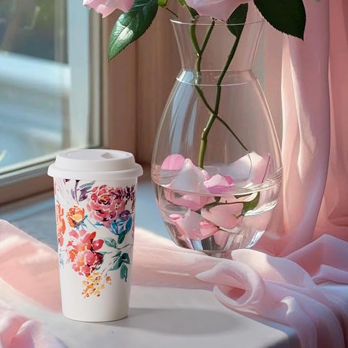 Ceramic Coffee Travel Mug 12 Oz - Image 5