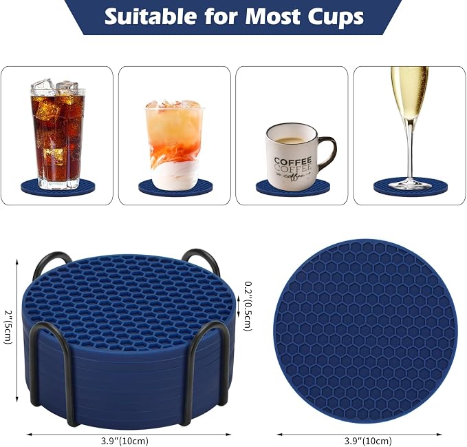 TWTLi Silicone Coasters Set of 8 - Image 2