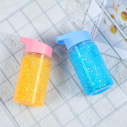 8 Pack 10 Oz Plastic Snow Globe Tumbler - Image 5