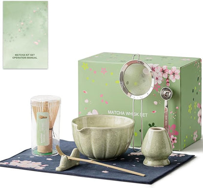 8 Pcs Matcha Whisk Set by Unknown