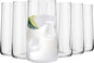 Krosno Water Glasses Set of 6, 18.3 oz, Avant-Garde Collection | Drinking by Krosno