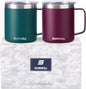 SUNWILL Travel Coffee Mug Set of 2, Insulated Tumbler by SUNWILL