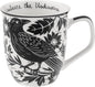 Karma Gifts 14 oz Black and White Boho Mug Raven by KarmaGifts
