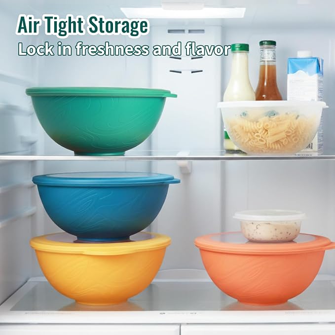 Wheat Straw Bowls 40 OZ, Unbreakable Salad Container - Image 6