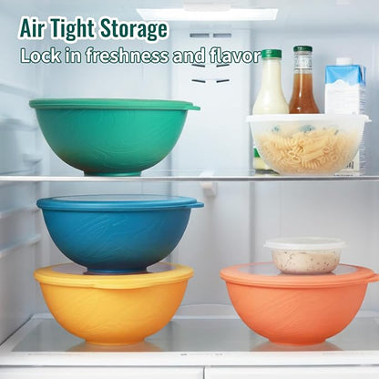 Wheat Straw Bowls 40 OZ, Unbreakable Salad Container - Image 6